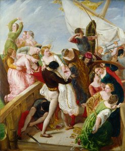 Räddningen av brudarna i Venedig, 1851
